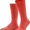 FALKE Cool 24/7 Herren Socken Orange, Einfarbig