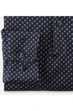 OLYMP Luxor 24/Seven Modern Fit Poloshirt Oliv, Gemustert -Ausgewählte Bekleidungsgeschäfte 1328 24 47 2 800 1200x1200