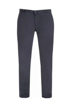 Alberto Dynamic Superfit Dual FX Slim Fit Herren Chino Navy,Einfarbig