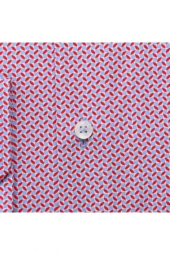 Seidensticker Regular Fit Hemd Rot, Gemustert -Ausgewählte Bekleidungsgeschäfte 140640 45 3 800 1200x1200