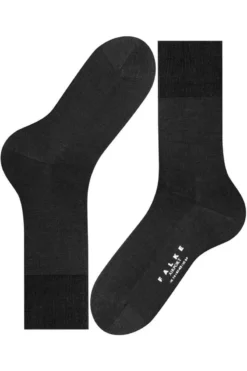 FALKE Airport Herren Socken Schwarz, Einfarbig -Ausgewählte Bekleidungsgeschäfte 14435 3000 3 800 1200x1200