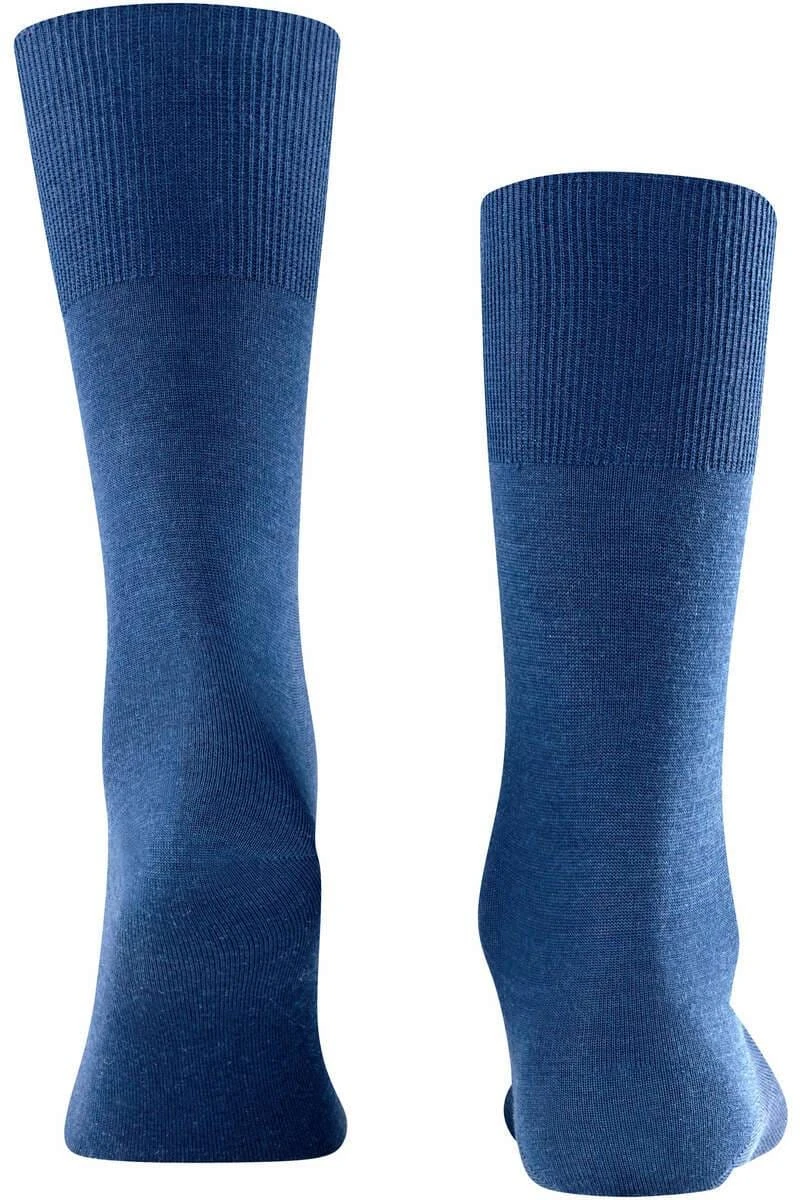 FALKE Airport Herren Socken Royalblau, Einfarbig 3 FALKE Airport Herren Socken Royalblau, Einfarbig – Bild 3