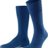 FALKE Airport Herren Socken Royalblau, Einfarbig