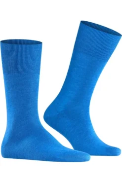 FALKE Airport Herren Socken Blau, Einfarbig -Ausgewählte Bekleidungsgeschäfte 14435 6055 3 800 1200x1200
