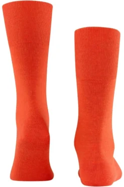 FALKE Airport Herren Socken Orange, Einfarbig -Ausgewählte Bekleidungsgeschäfte 14435 8095 2 800 1200x1200