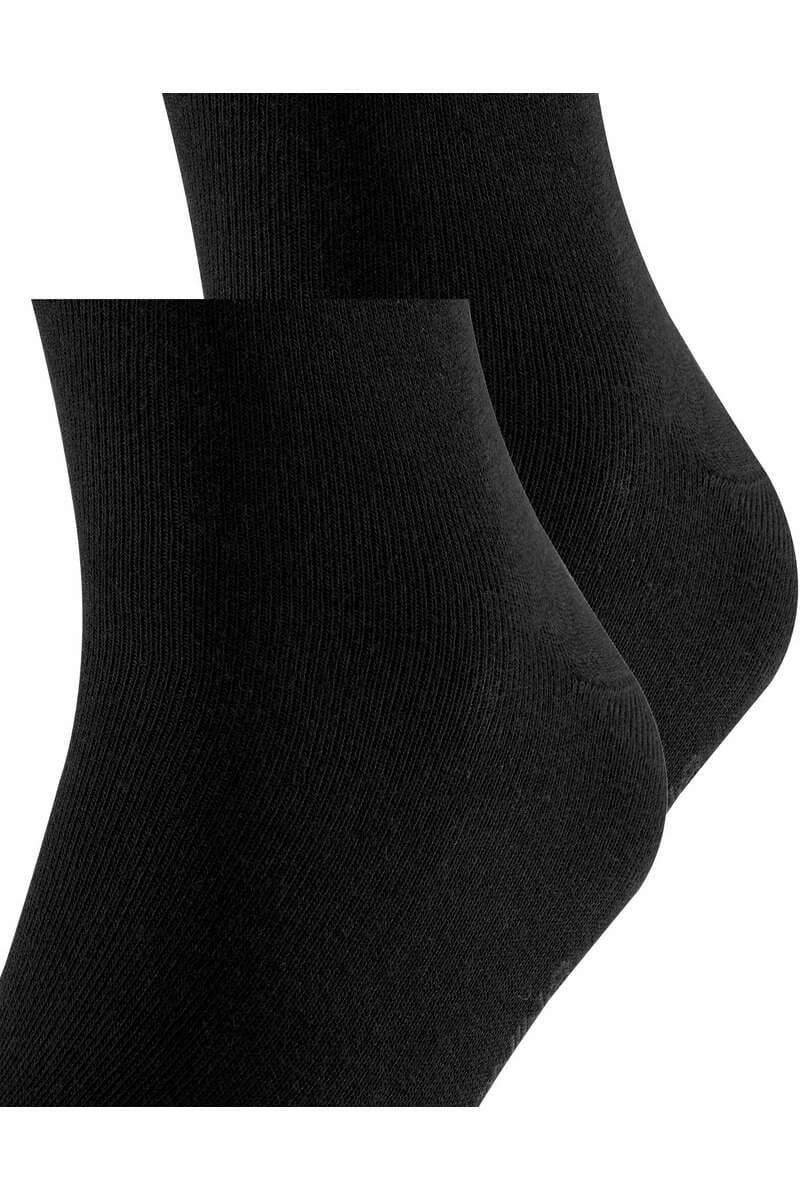 FALKE Swing Herren Socken Doppelpackschwarz, Einfarbig 2 FALKE Swing Herren Socken Doppelpackschwarz, Einfarbig – Bild 2