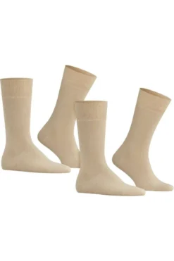 FALKE Swing Herren Socken Doppelpackhellbraun, Einfarbig -Ausgewählte Bekleidungsgeschäfte 14633 4320 3 800 1200x1200