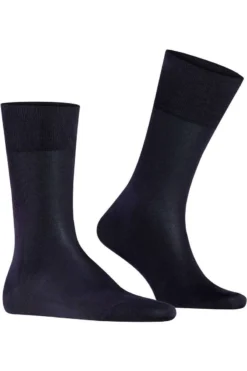 FALKE Tiago Herren Socken Dunkelblau, Einfarbig -Ausgewählte Bekleidungsgeschäfte 14792 6375 3 800 1200x1200