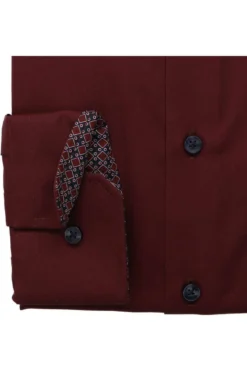 Seidensticker Regular Fit Hemd Dunkelrot, Einfarbig -Ausgewählte Bekleidungsgeschäfte 153480 48 2 800 1200x1200