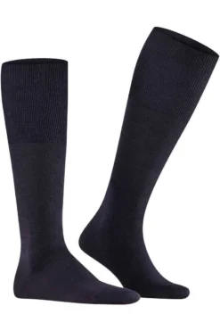 FALKE Airport Kniestrümpfe Dunkelblau, Einfarbig -Ausgewählte Bekleidungsgeschäfte 15435 6370 3 800 1200x1200
