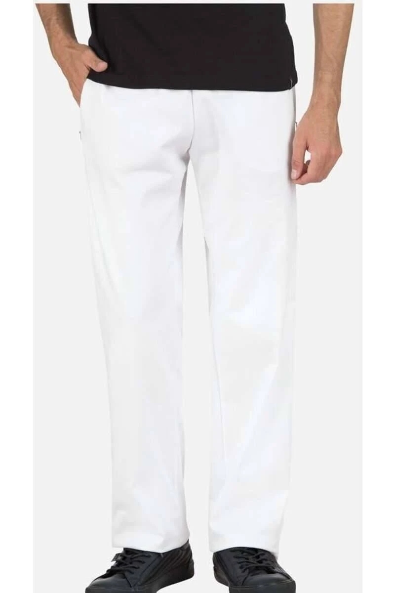 TRIGEMA Comfort Fit Herren Freizeithose Weiss 2 TRIGEMA Comfort Fit Herren Freizeithose Weiss – Bild 2