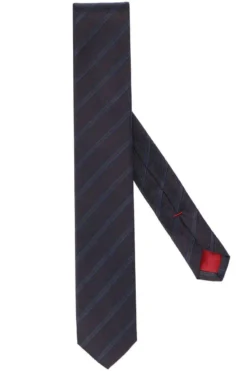 OLYMP Krawatte 100% Seide Braun,