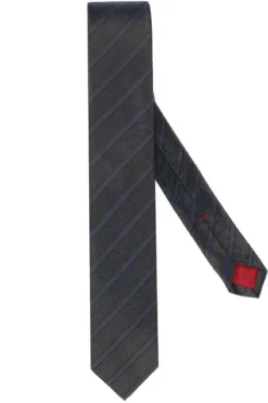 OLYMP Krawatte 100% Seide Oliv,