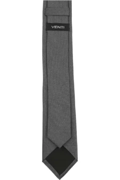Venti Krawatte 100% Seide Anthrazit, Gemustert -Ausgewählte Bekleidungsgeschäfte 193301102 750 9 800 1200x1200