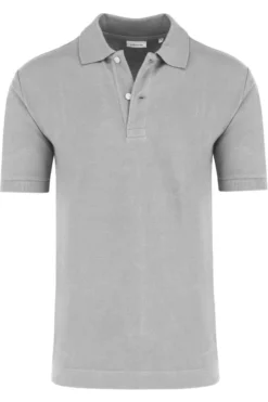 Seidensticker Regular Fit Poloshirt Grau, Einfarbig