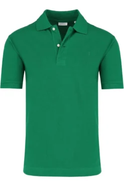 Seidensticker Regular Fit Poloshirt Grün, Einfarbig