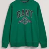 GANT Regular FitSweatshirt Rundhals Grün