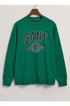 GANT Regular FitSweatshirt Rundhals Grün
