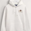 GANT Kapuzen Sweatshirtweiss