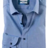 OLYMP Level Five Body Fit Hemd Royal, Faux-uni
