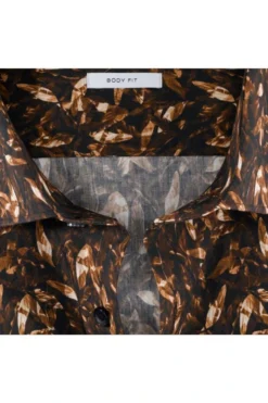 OLYMP Level Five Body Fit Hemd Braun, Gemustert -Ausgewählte Bekleidungsgeschäfte 2122 24 28 3 8003e62zvlNbXUVQ 1200x1200