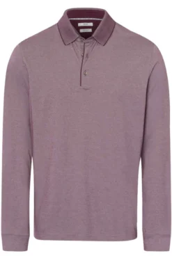 Brax Modern Fit Poloshirt Braun, Strukturiert