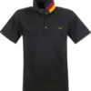 TRIGEMA Slim Fit Poloshirt Schwarz, Einfarbig