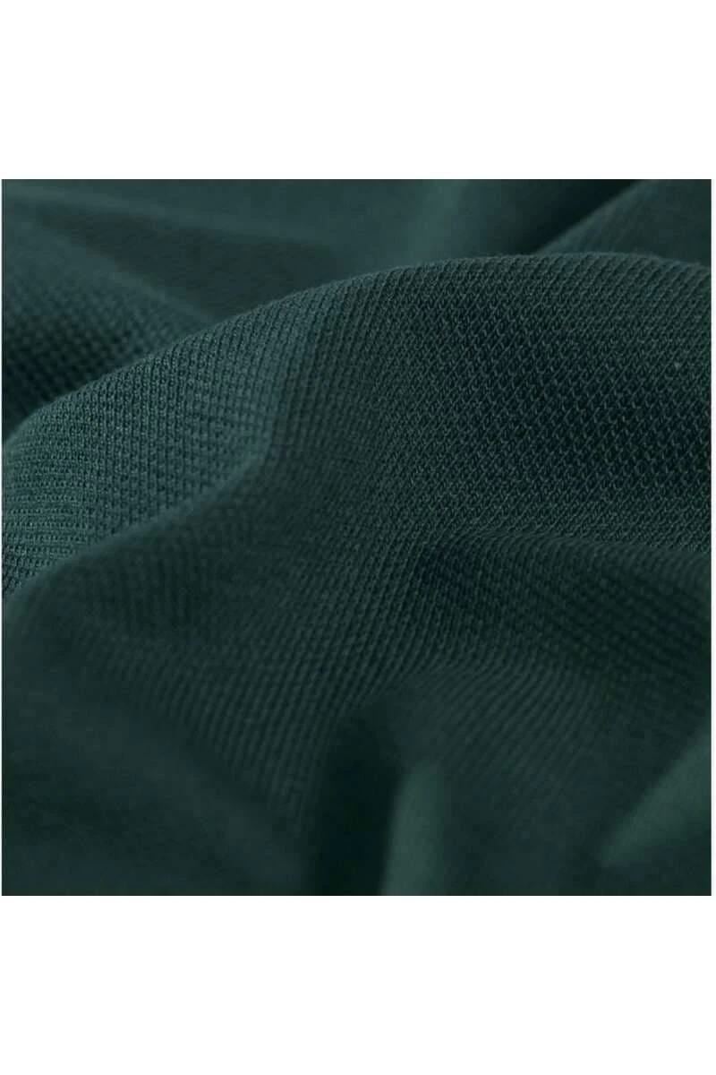 TRIGEMA Comfort Fit Longsleeve Poloshirt Dunkelgrün, Einfarbig 3 TRIGEMA Comfort Fit Longsleeve Poloshirt Dunkelgrün, Einfarbig – Bild 3