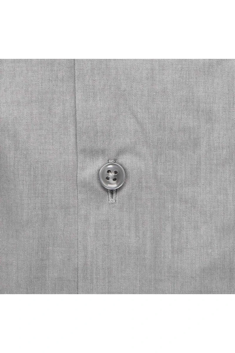 Jupiter Regular Fit Hemd Silbergrau, Einfarbig 4 Jupiter Regular Fit Hemd Silbergrau, Einfarbig – Bild 4