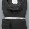 ETERNA 1863 Slim Fit Jerseyhemd Anthrazit, Einfarbig