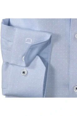 OLYMP No. Six 24/Seven Dynamic Flex Super Slim Hemd Blau/weiss, Gemustert -Ausgewählte Bekleidungsgeschäfte 2522 44 11 3 800 1200x1200
