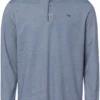 Brax Modern Fit Longsleeve Poloshirt Ocean, Meliert