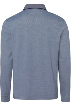 Brax Modern Fit Longsleeve Poloshirt Ocean, Meliert -Ausgewählte Bekleidungsgeschäfte 254794 70430400 23 9 800 1200x1200