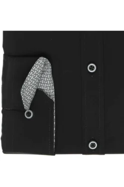 Jupiter Modern Fit Hemd Schwarz, Einfarbig -Ausgewählte Bekleidungsgeschäfte 2732 21120 001 2 800 1200x1200