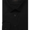 Jupiter Slim Fit Hemd Schwarz, Einfarbig