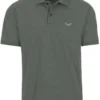 TRIGEMA Comfort Fit Poloshirt Oliv, Einfarbig