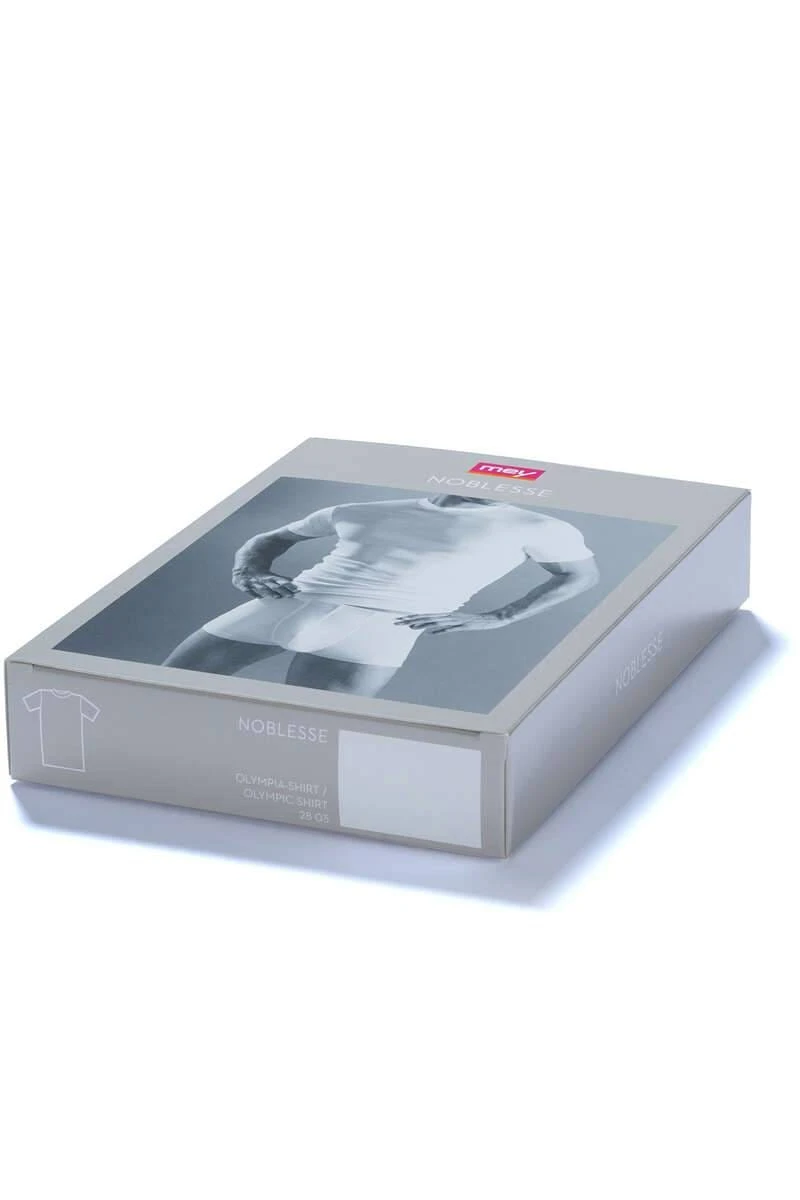 Mey NoblesseRegular Fit T-Shirt Rundhals Weiss,Einfarbig 3 Mey NoblesseRegular Fit T-Shirt Rundhals Weiss,Einfarbig – Bild 3