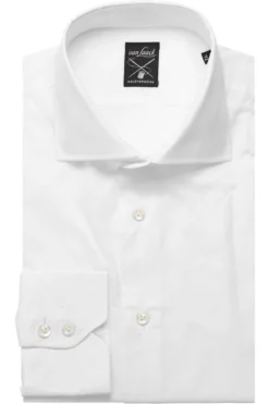 Van Laack Tailor Fit Hemd Weiss, Einfarbig