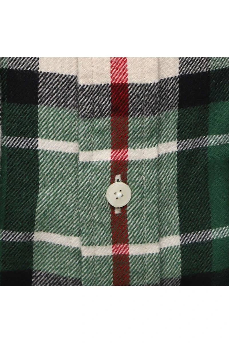 GANT Regular Fit Flanellhemd Grün, Kariert 4 GANT Regular Fit Flanellhemd Grün, Kariert – Bild 4