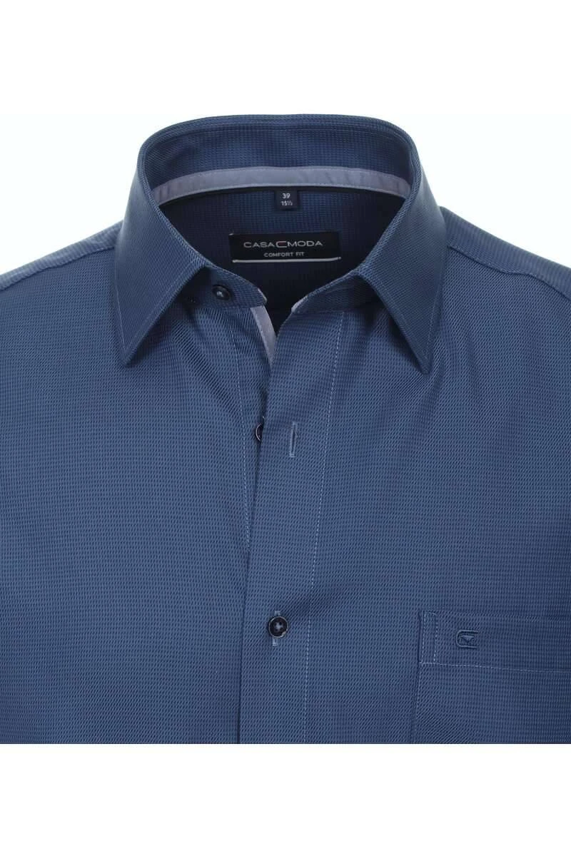 Casa Moda Comfort Fit Hemd Blau, Gemustert 3 Casa Moda Comfort Fit Hemd Blau, Gemustert – Bild 3