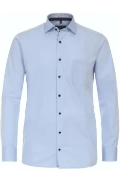 Casa Moda Modern Fit Hemd Hellblau, Einfarbig