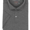 Pure Functional Slim Fit Poloshirt Grau, Einfarbig