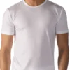 Mey NetworkRegular Fit T-Shirt Rundhals Weiss,Einfarbig