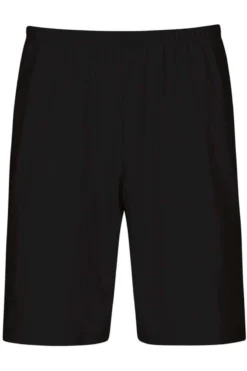 TRIGEMA Straight Fit Bermuda Schwarz