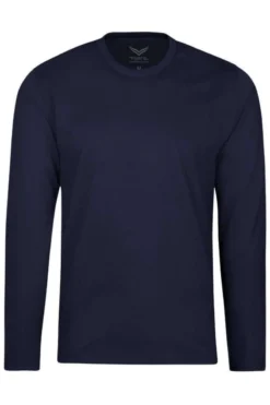 TRIGEMA Longsleeve Navy