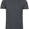 TRIGEMA Slim Fit T-Shirt Rundhals Anthrazit,Melange