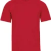 TRIGEMA Comfort Fit T-Shirt Rundhals Rot,Einfarbig