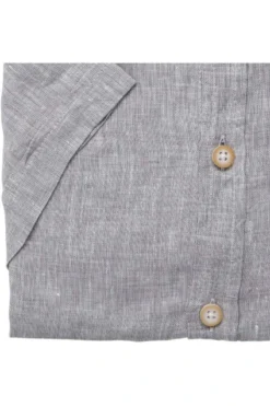 Pure Casual Fit Leinenhemd Grau, Einfarbig -Ausgewählte Bekleidungsgeschäfte 3801 22220 710 2 800 1200x1200