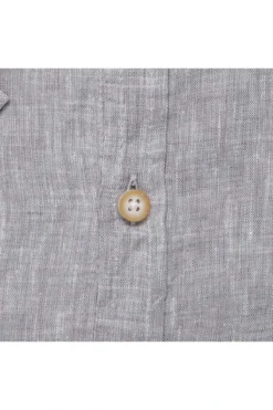 Pure Casual Fit Leinenhemd Grau, Einfarbig -Ausgewählte Bekleidungsgeschäfte 3801 22220 710 3 800 1200x1200