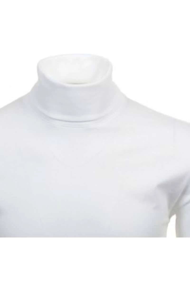 RAGMAN Regular Fit Herren Rollkragenshirt Weiss 2 RAGMAN Regular Fit Herren Rollkragenshirt Weiss – Bild 2